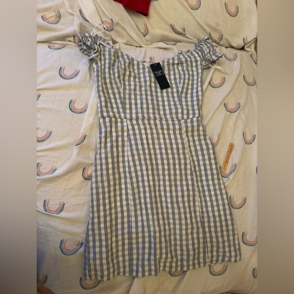 Blue and White Abercrombie Dress